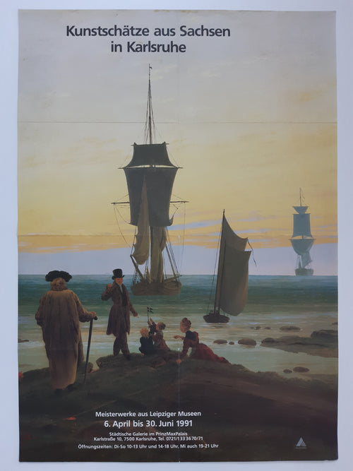 Caspar D. Friedrich museum poster - 23.2"×33.1" (59×84cm)