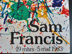 Sam Francis Original-Kunstposter – 52,8 × 88 cm