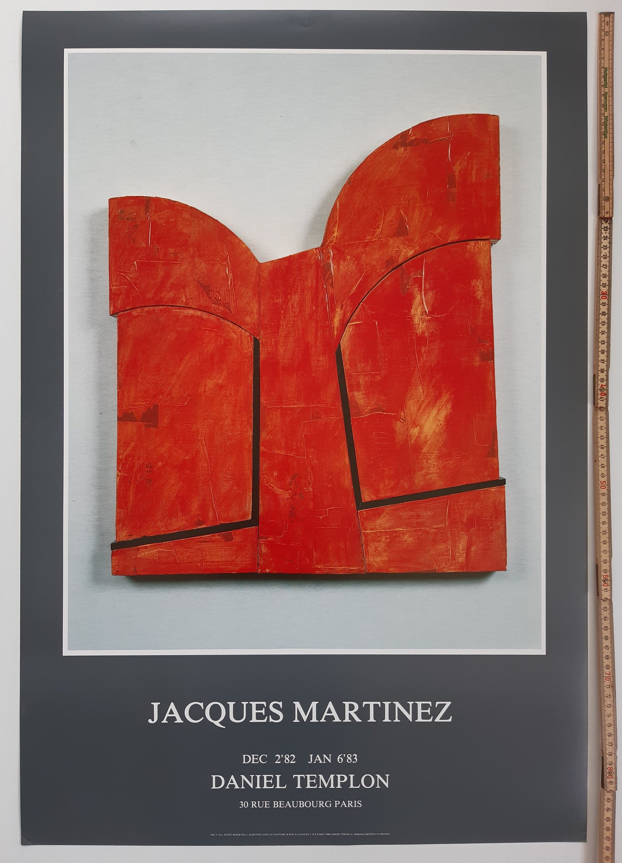 Original-Kunstposter von Jacques Martinez - 23.6"×34.6" (60×88cm)