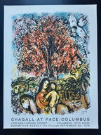 Marc Chagall original art poster - 24.4"×32.1" (62×81.5cm)