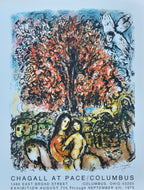 Marc Chagall original art poster - 24.4"×32.1" (62×81.5cm)