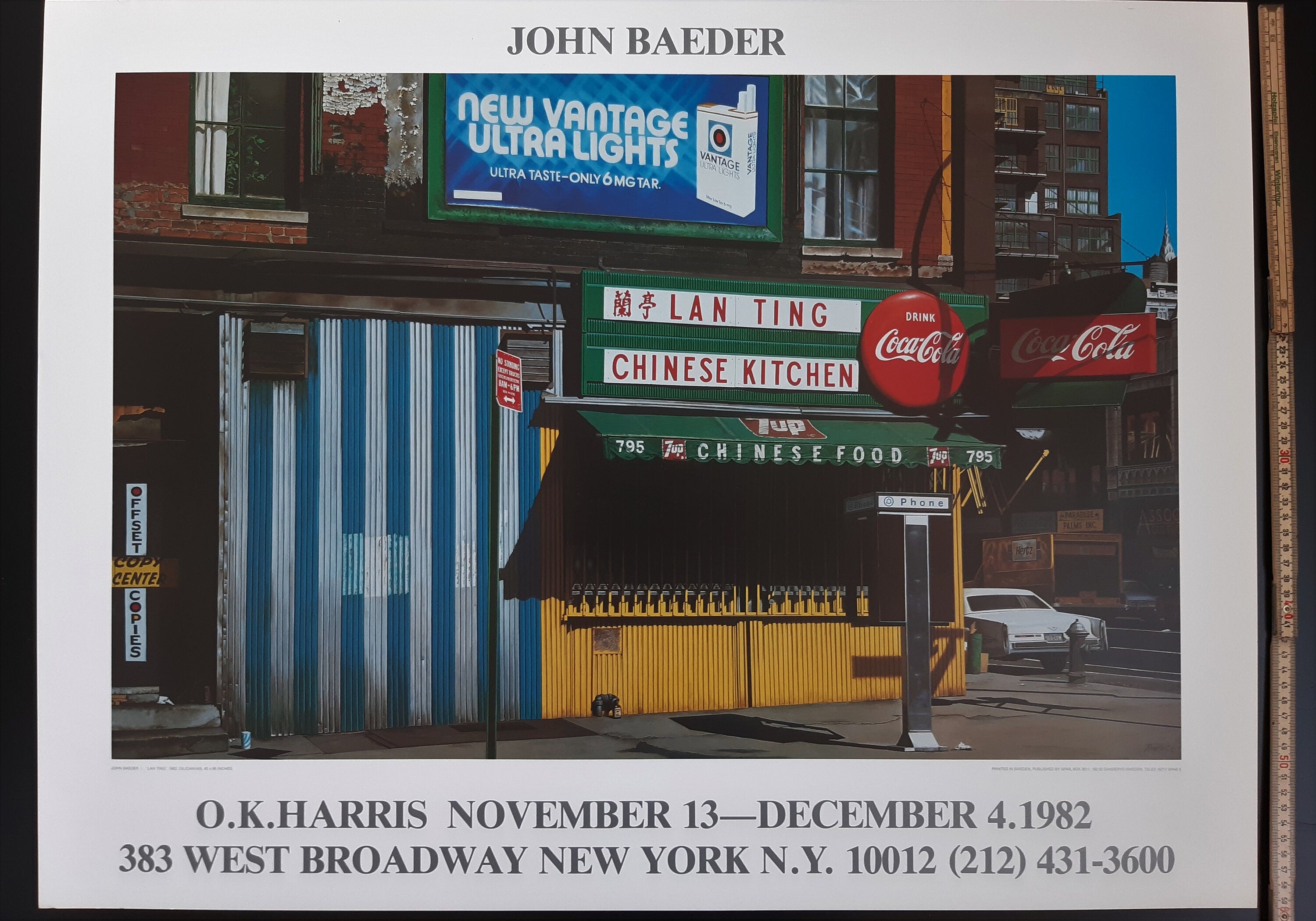 John Baeder Original-Kunstposter – 80×60 cm