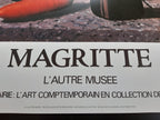Rene Magritte original art poster - 20.6"×32.9" (52.2×83.5cm)
