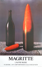 Rene Magritte original art poster - 20.6"×32.9" (52.2×83.5cm)