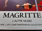 Rene Magritte original art poster - 22.2"×32.9" (56.3×83.5cm)