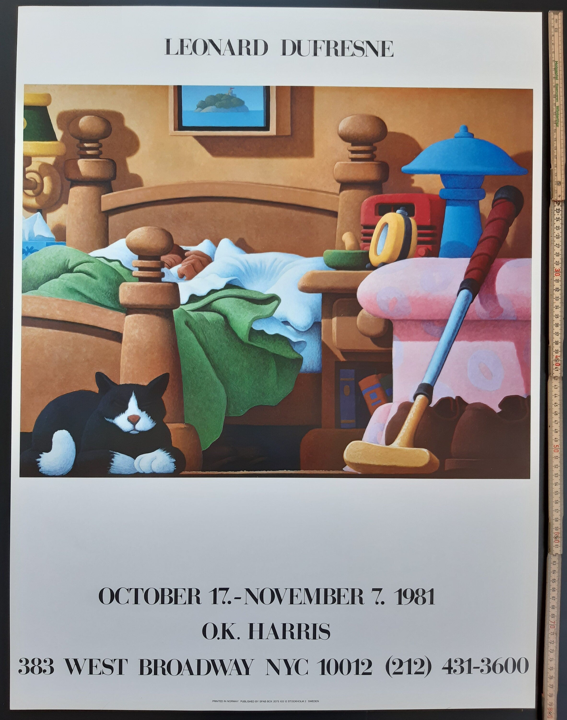 Leonard Dufresne Original-Kunstposter – 80×60 cm (31,5"×23,6")