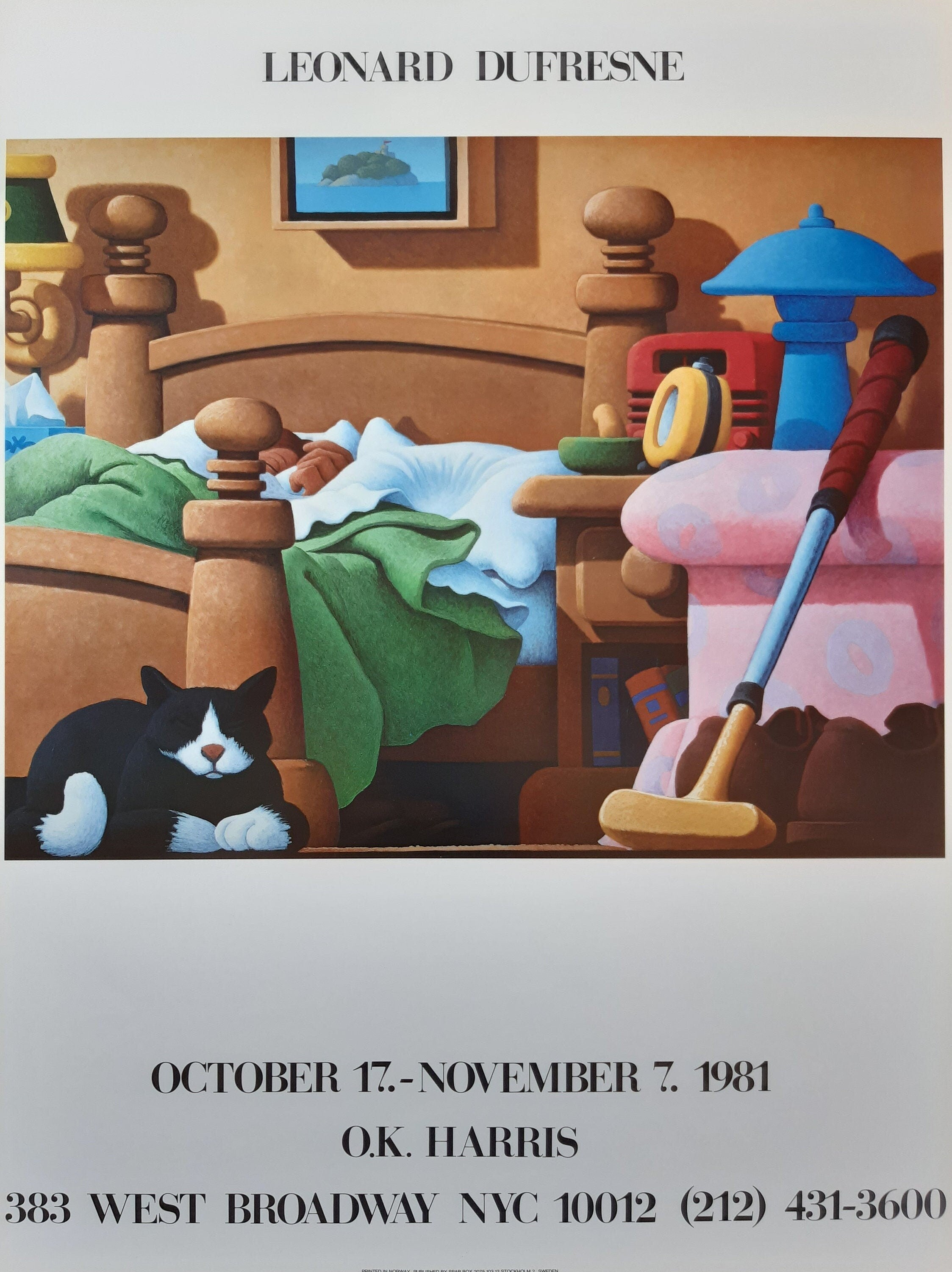 Leonard Dufresne Original-Kunstposter – 80×60 cm (31,5"×23,6")