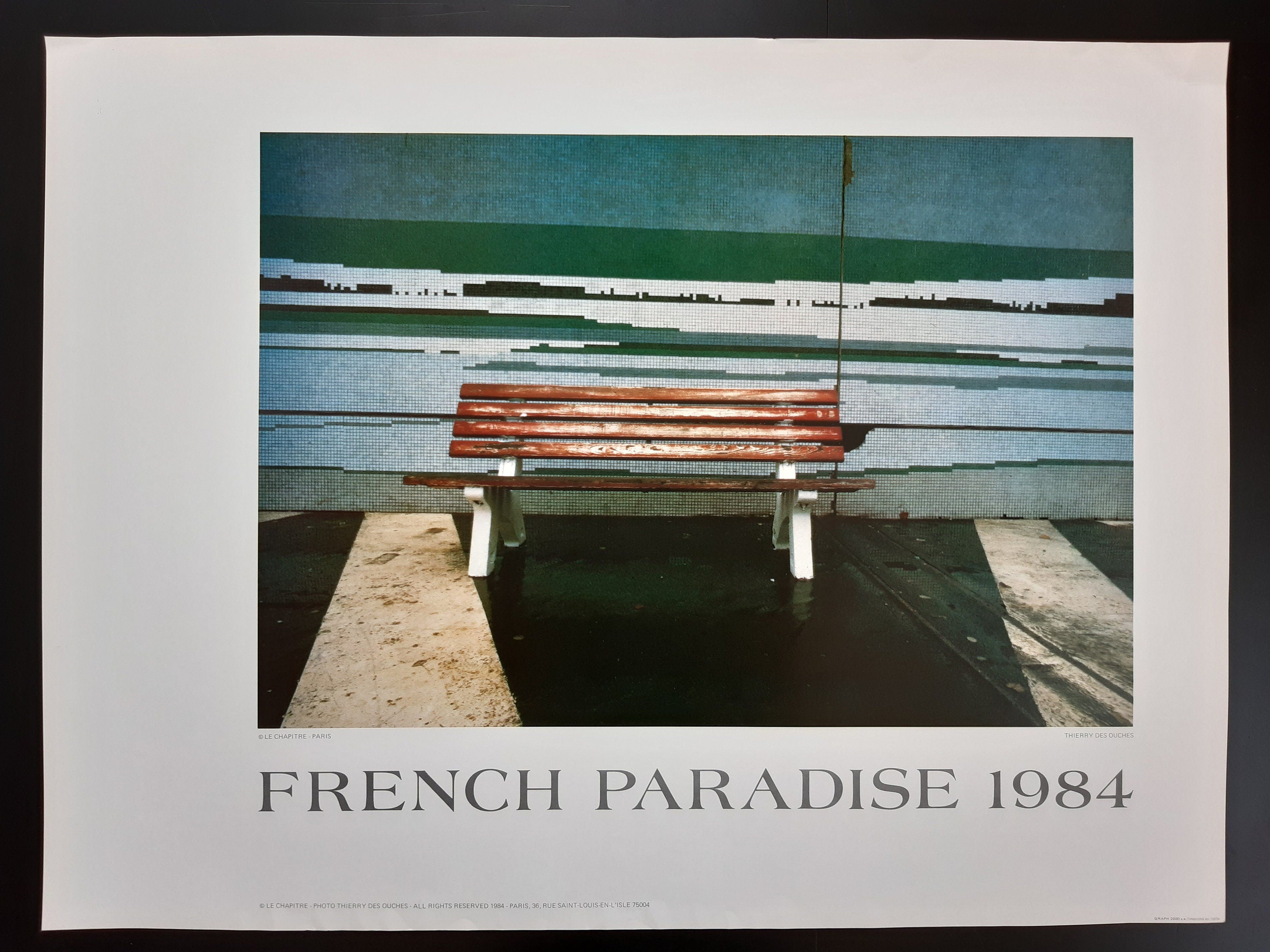 Thierry des Ouches original art poster - 31.5"×23.6" (80×60cm)