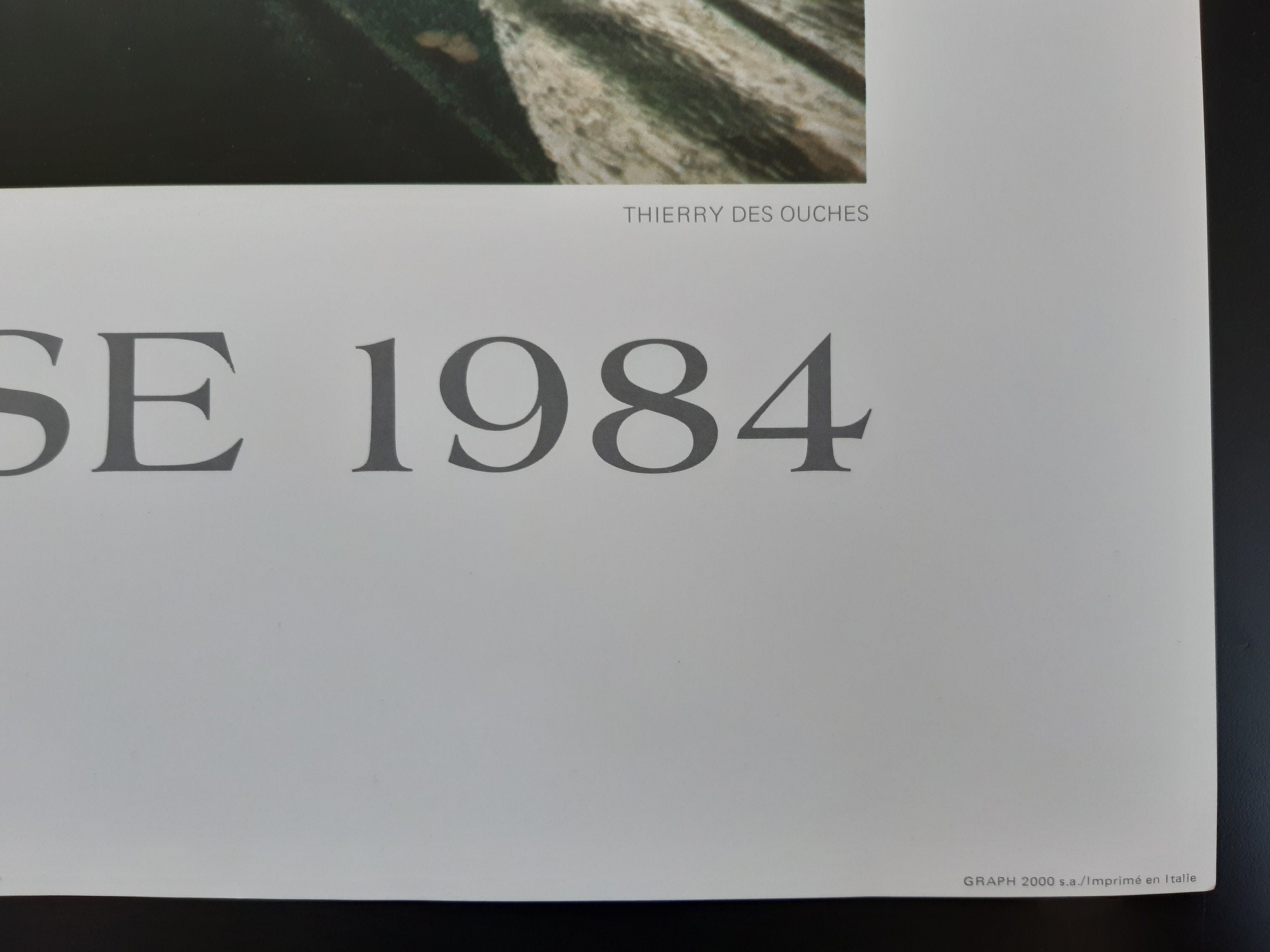 Thierry des Ouches original art poster - 31.5"×23.6" (80×60cm)