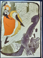 Toulouse-Lautrec vintage art poster - 22.6"×32.3" (57.5×82cm)