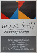 Max Bill vintage art poster - 32.9"×46.5" (83.5×118cm)