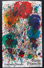Sam Francis Original-Kunstposter – 52,8 × 88 cm