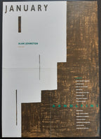 Alan Johnston original art poster - 16.5"×23.4" (42×59.5cm)