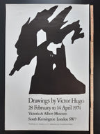 Victor Hugo original art poster - 20.1"×29.9" (51×76cm)