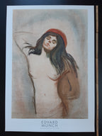 Edvard Munch original art poster - 27.6"×39.4" (70×100cm)
