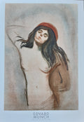 Edvard Munch original art poster - 27.6"×39.4" (70×100cm)