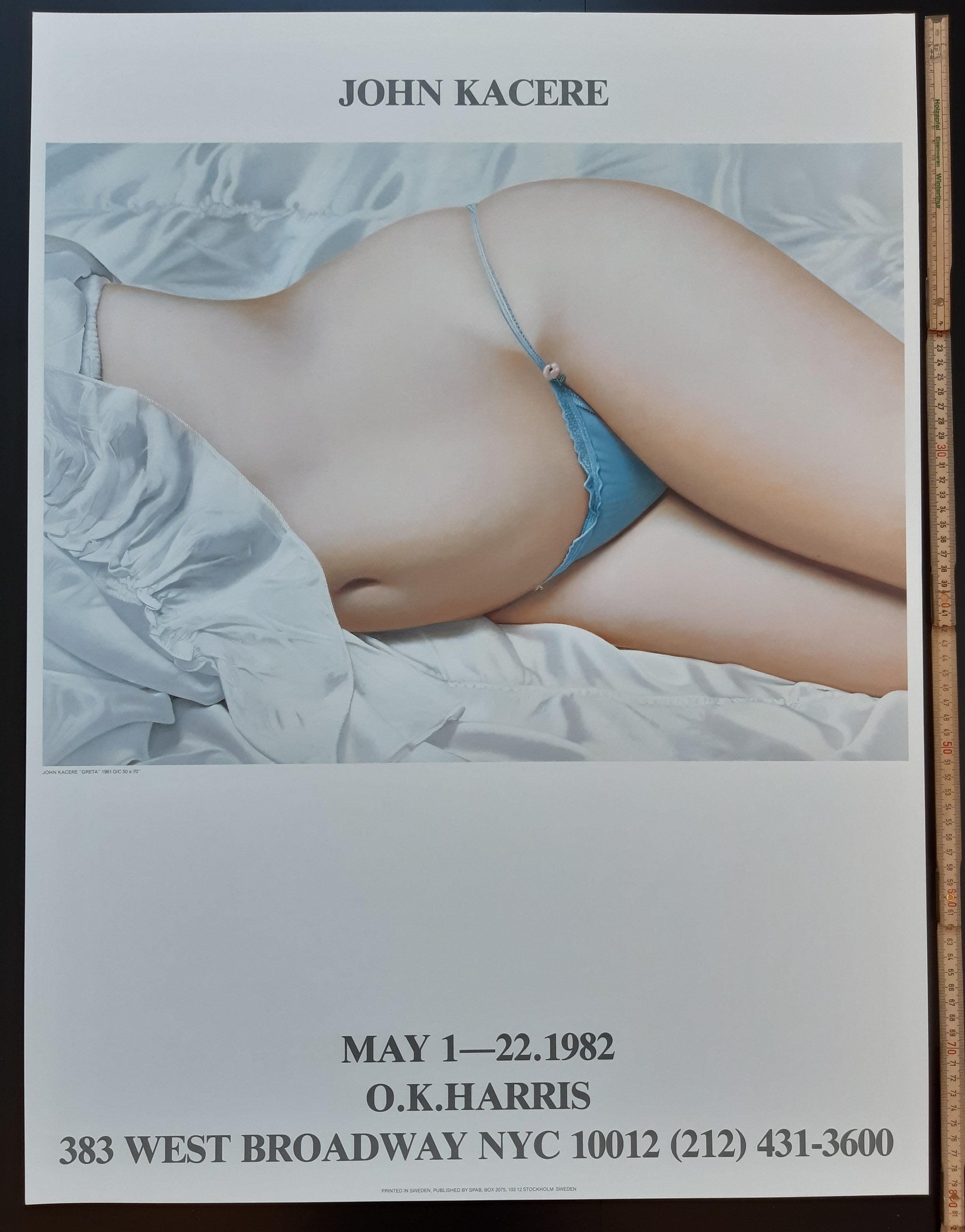 John Kacere Original-Kunstplakat – 80×60cm