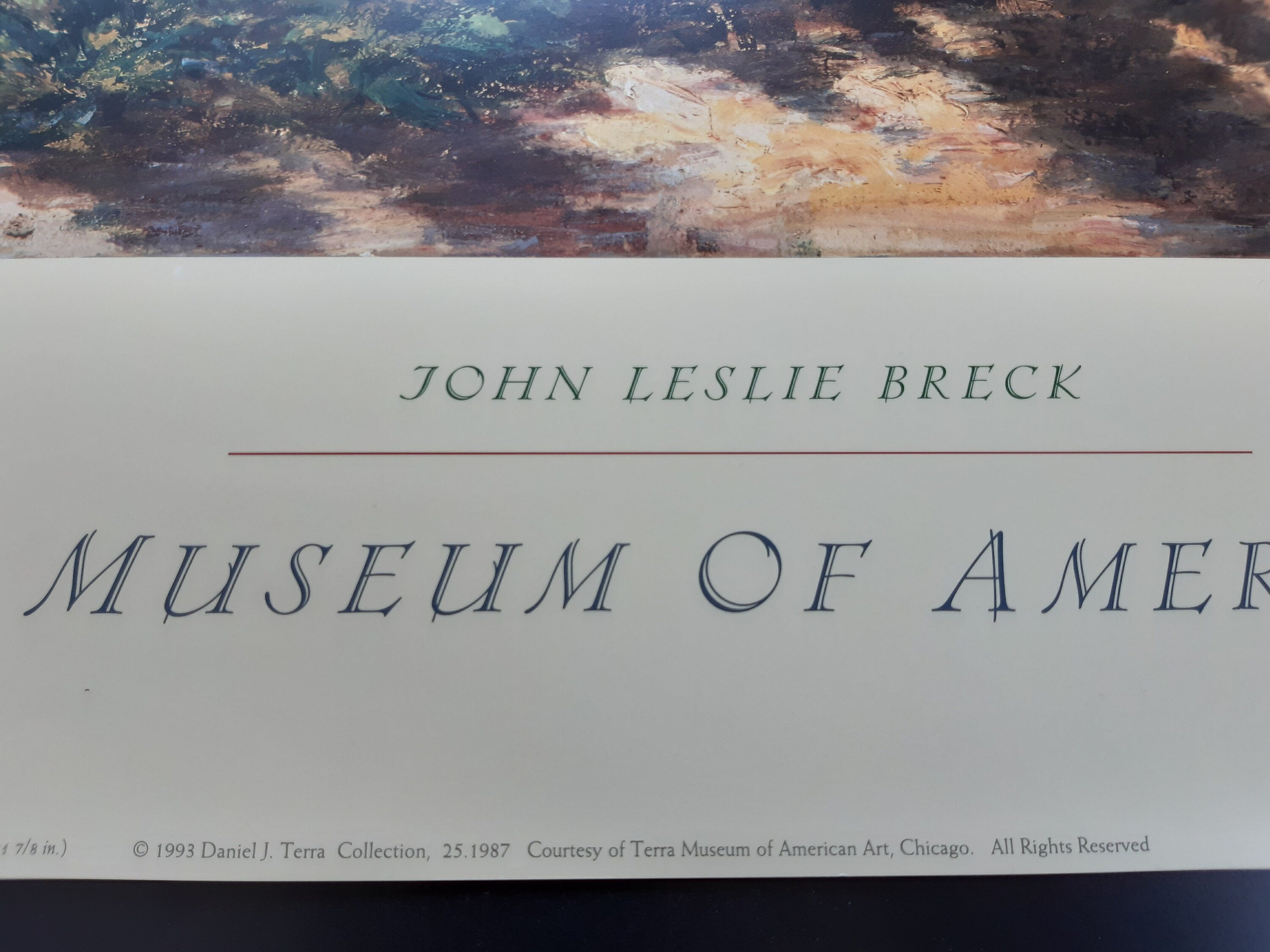 John Leslie Breck Original-Kunstposter – 24.0"×24.0" (61×61cm)