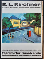 E. L. Kirchner vintage art poster - 23.2"×33.1" (59×84cm)