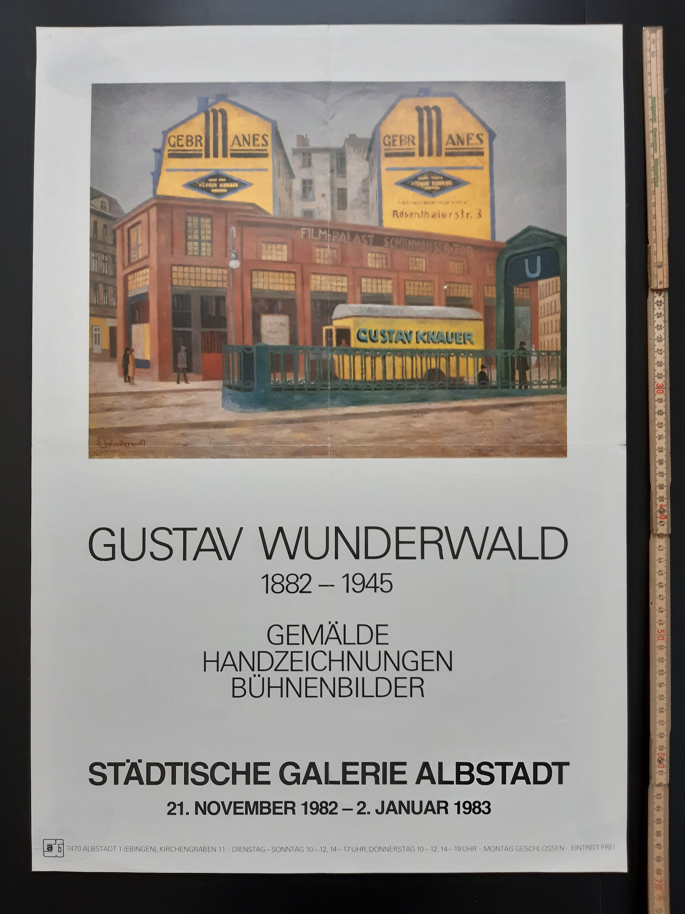 Gustav Wunderwald Vintage-Kunstdruck - 19.1"×27.2" (48.5×69cm)