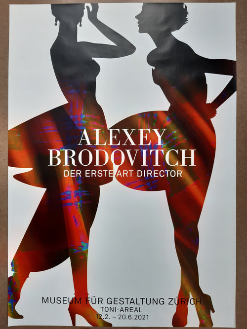 Alexey Brodovitch exhibition poster - 35.4"×51.2" (90×130cm)