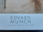Edvard Munch original art poster - 27.6"×39.4" (70×100cm)