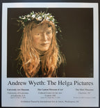Andrew Wyeth original art poster - 18.7"×20.1" (47.5×51cm)