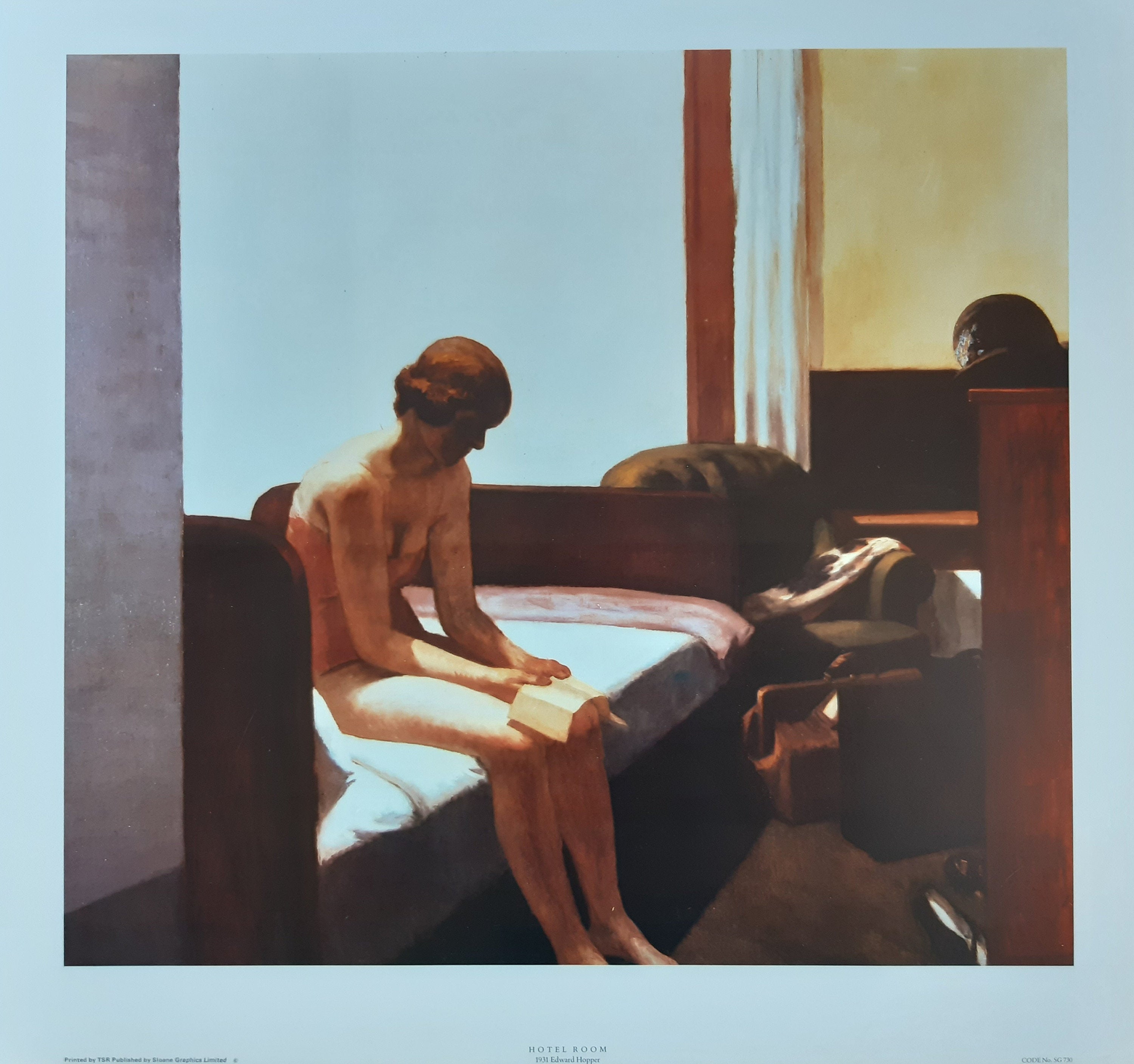 Kunstdruck von Edward Hopper - 55,5×51,5 cm (21,9"×20,3")