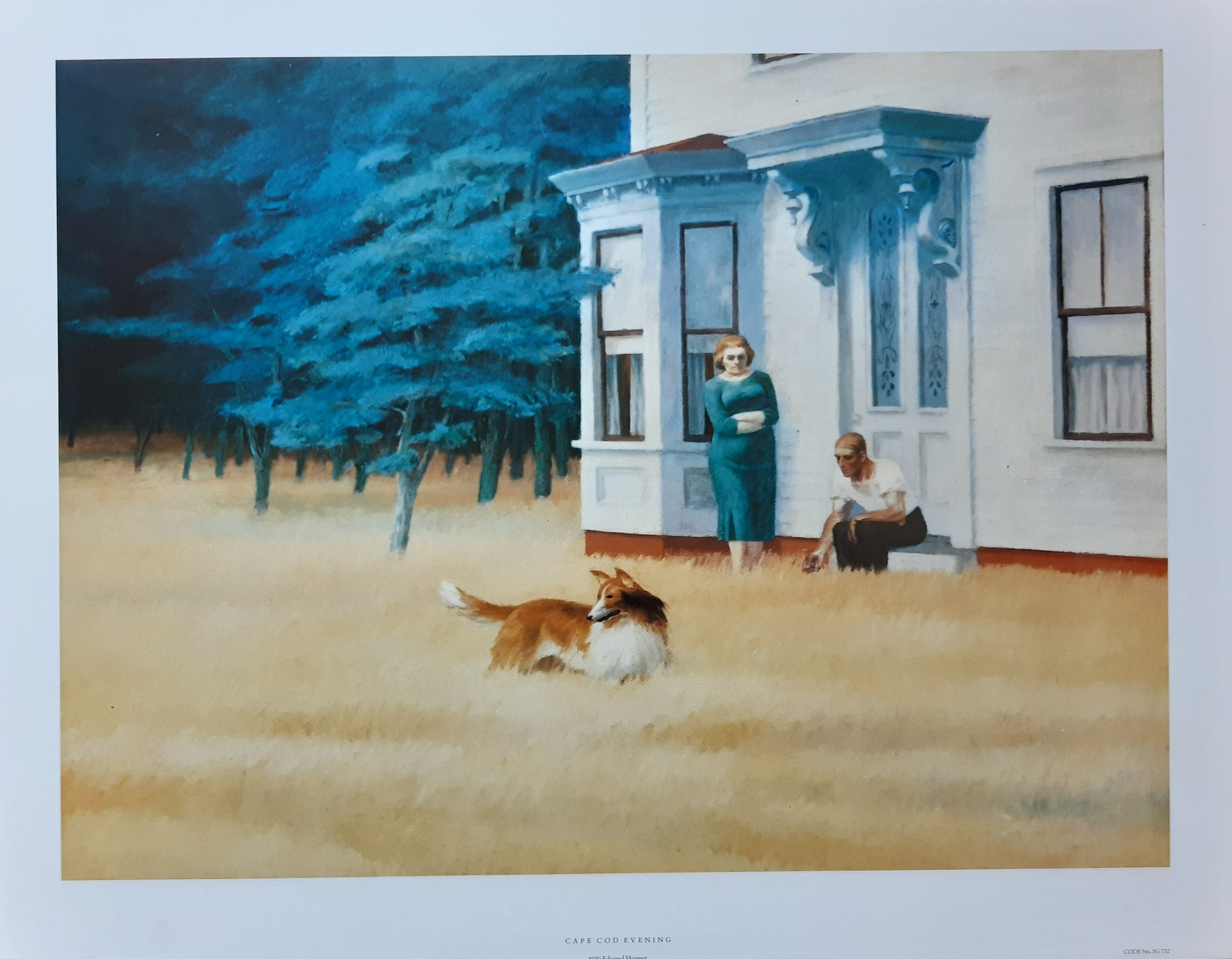 Edward Hopper Kunstdruck - 26.0"×20.5" (66×52cm)