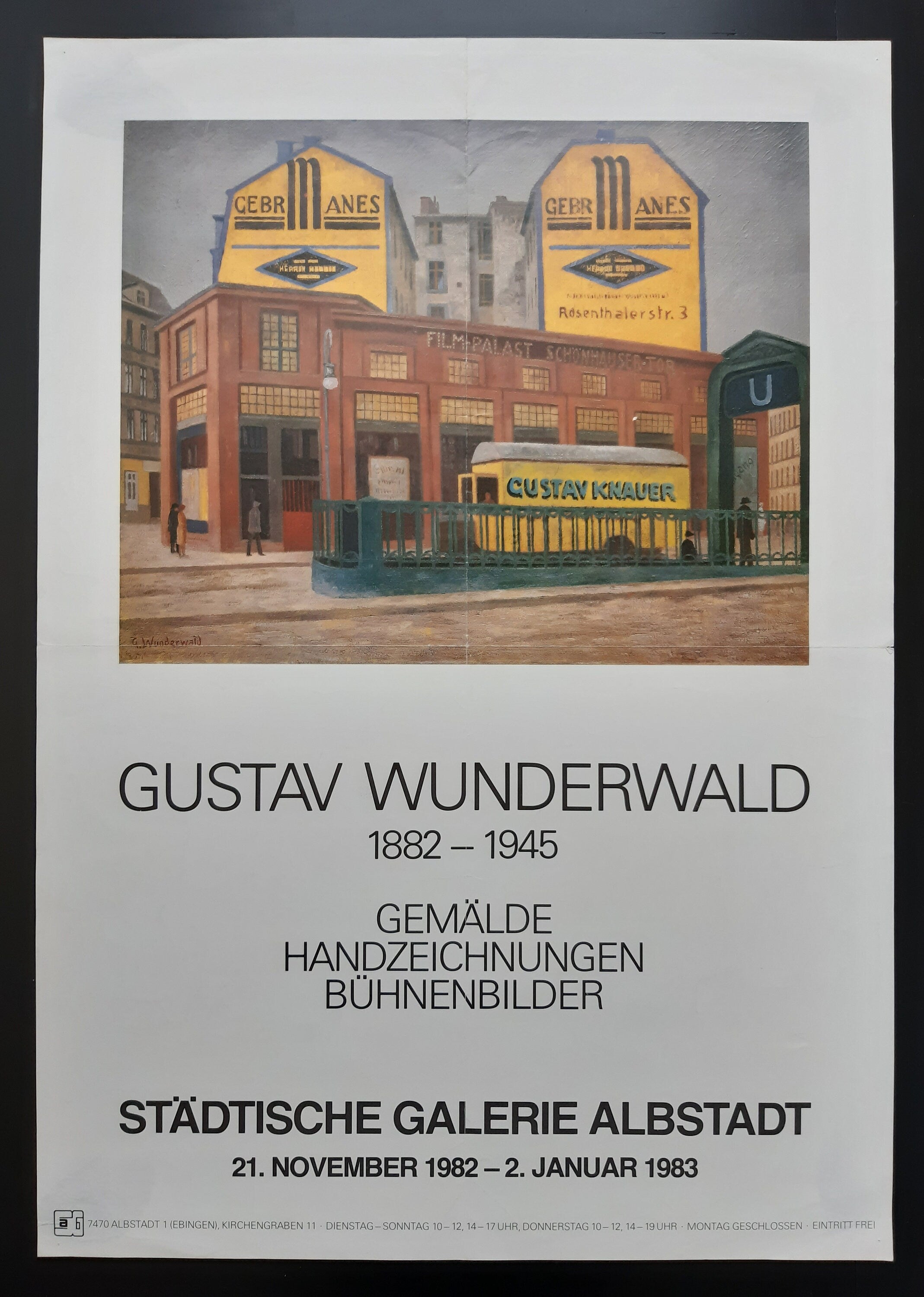 Gustav Wunderwald Vintage-Kunstdruck - 19.1"×27.2" (48.5×69cm)