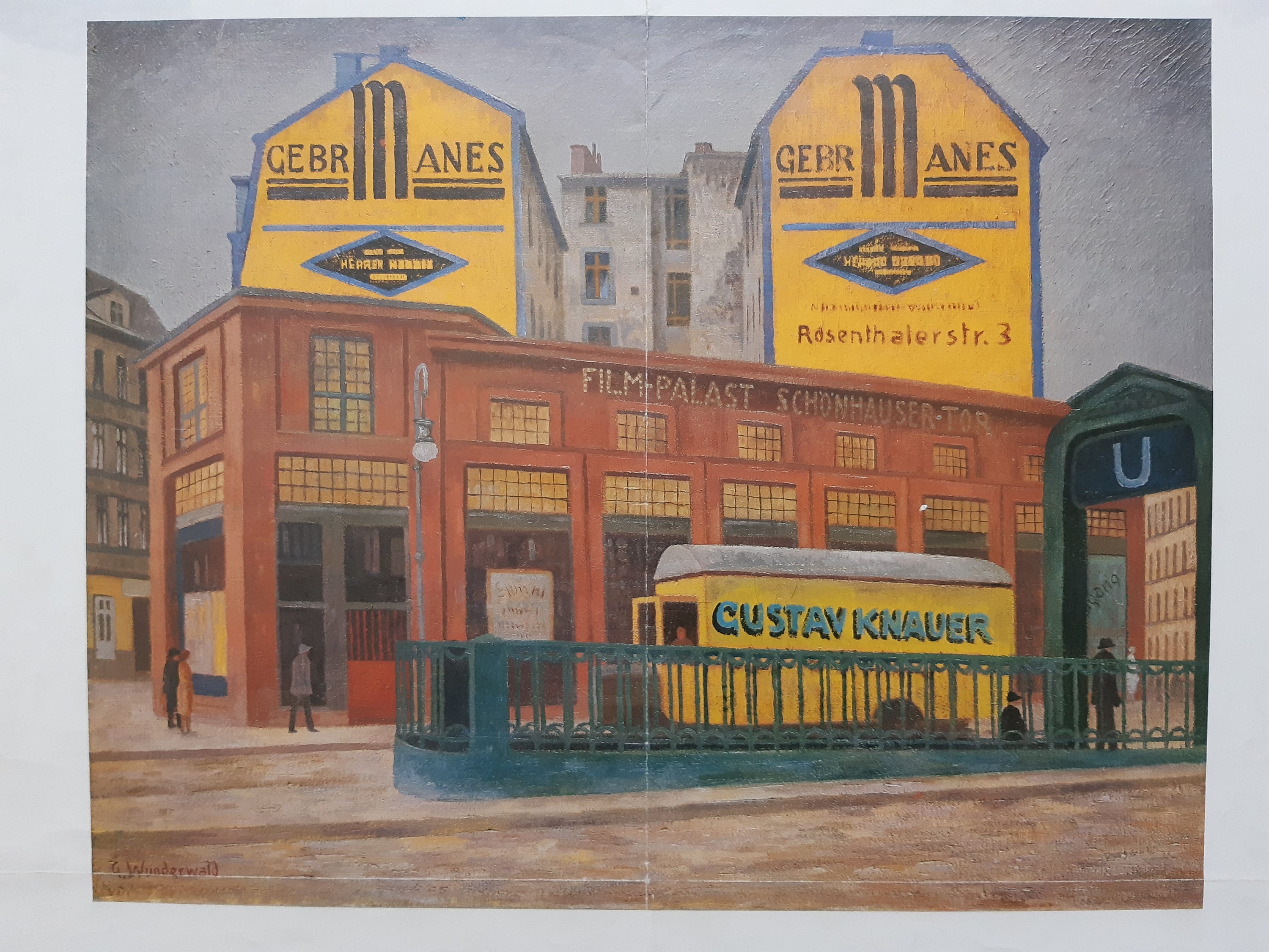 Gustav Wunderwald Vintage-Kunstdruck - 19.1"×27.2" (48.5×69cm)