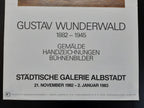 Gustav Wunderwald vintage art poster - 19.1"×27.2" (48.5×69cm)