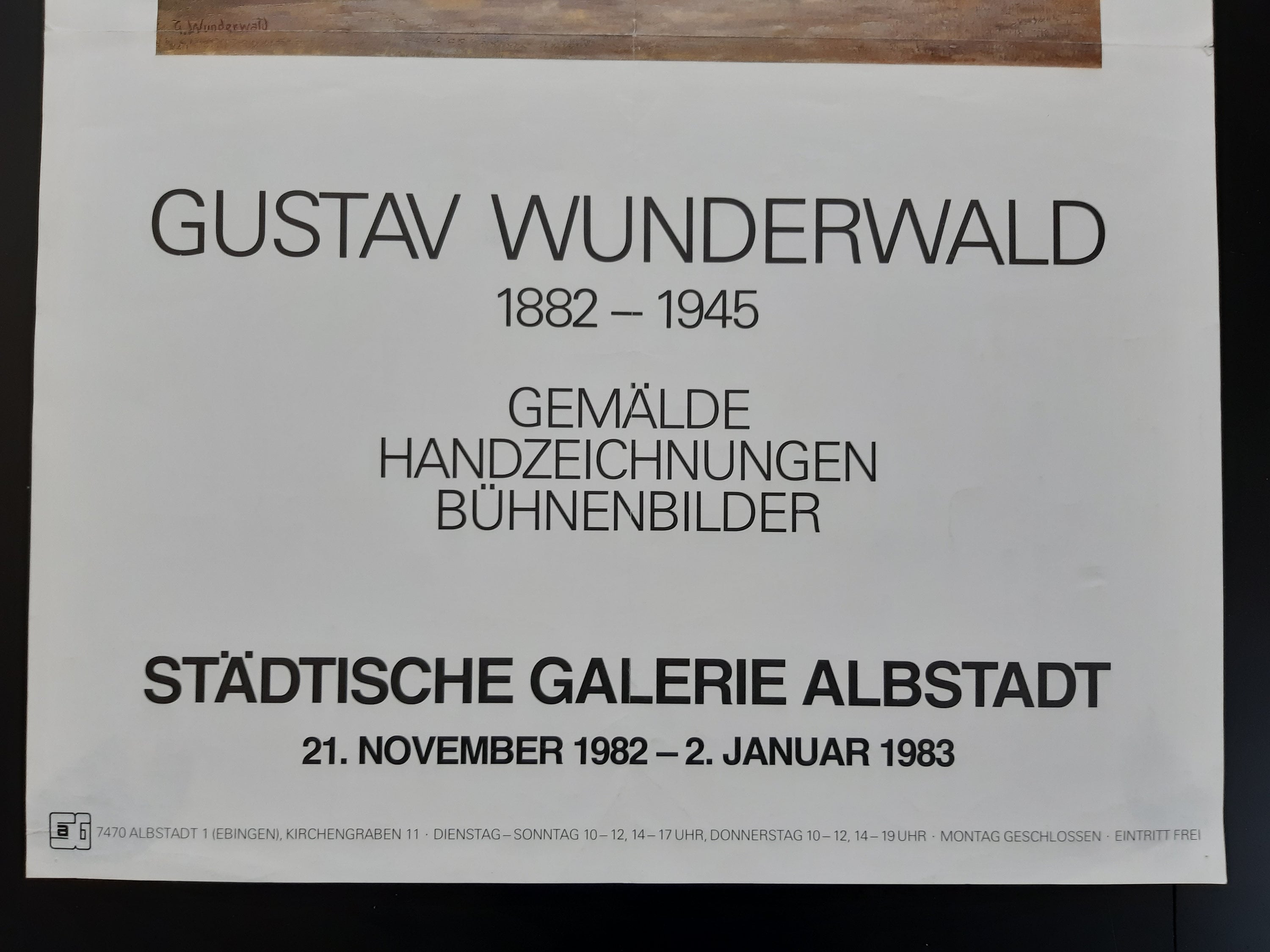 Gustav Wunderwald Vintage-Kunstdruck - 19.1"×27.2" (48.5×69cm)