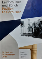 Le Corbusier original poster - 35.4"×50.4" (90×128cm)