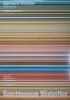 Gerhard Richter Museums-Ausstellungsplakat – 90×128 cm