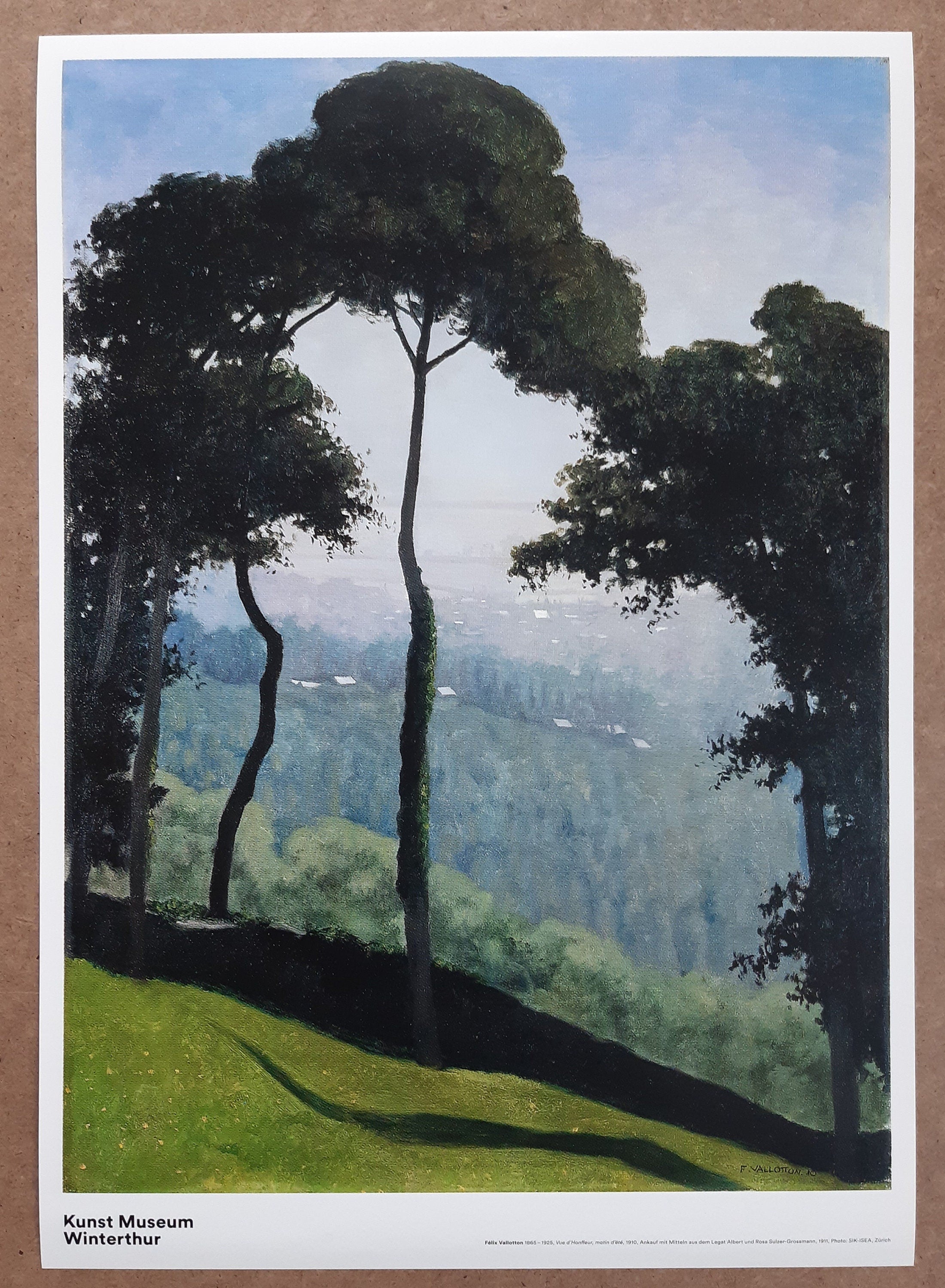 Felix Vallotton museum art print - 16.5"×22.8" (42×58cm)