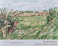 David Hockney original art poster - 22.4"×17.7" (57×45cm)