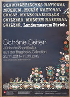 Swiss original museum poster - 35.6"×50.4" (90.5×128cm)