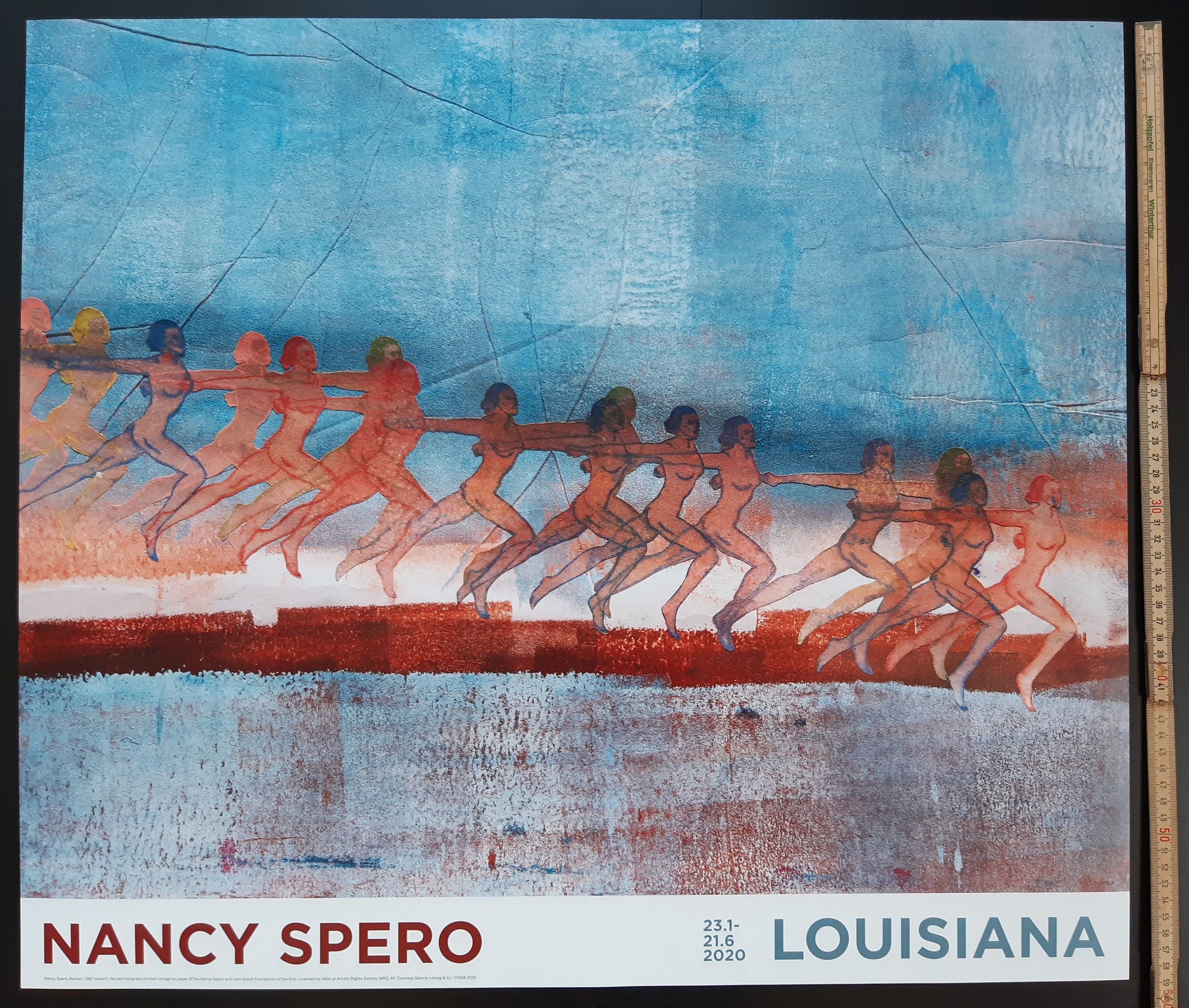 Nancy Spero originales Kunstposter - 68×59 cm