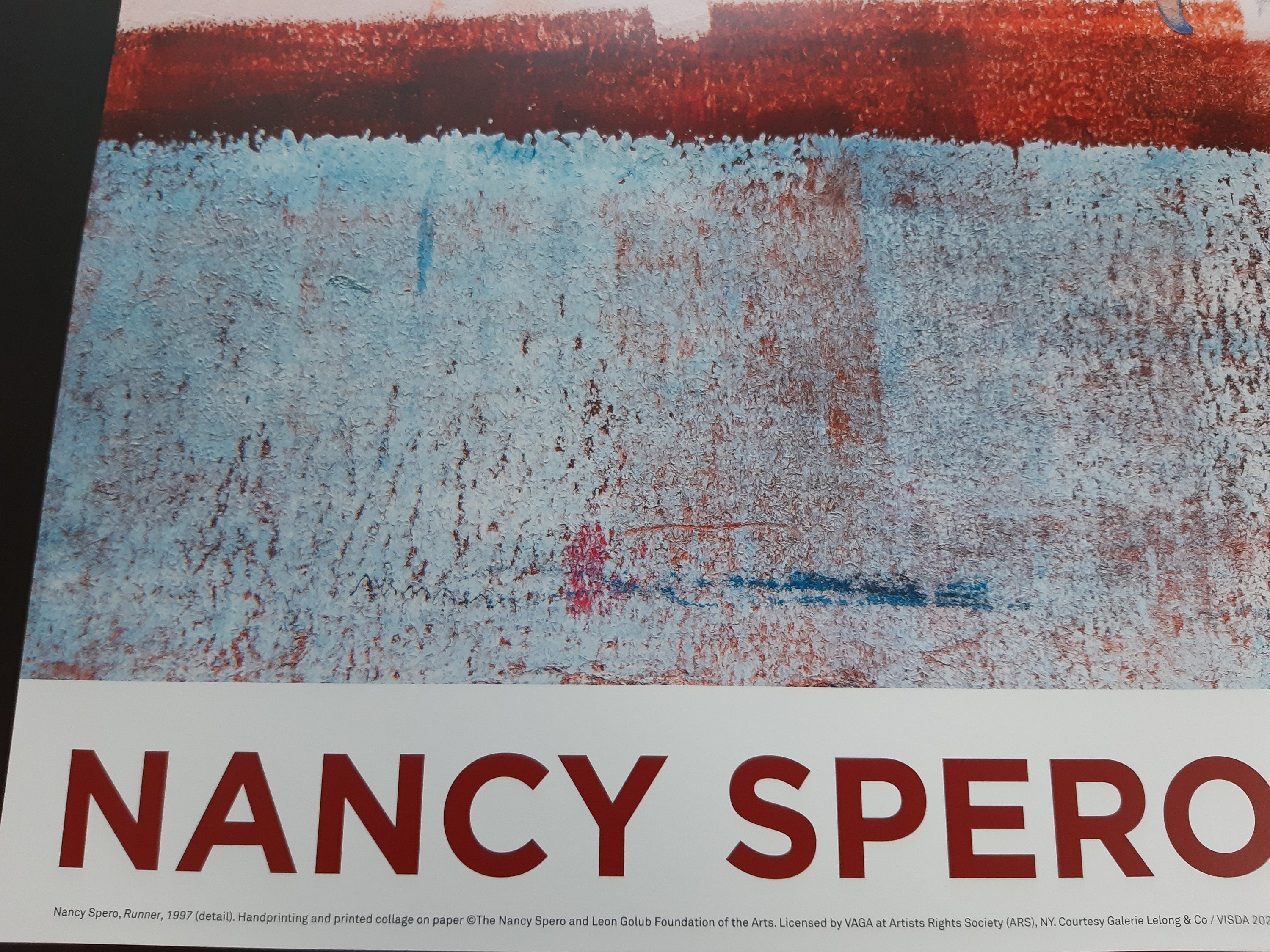 Nancy Spero originales Kunstposter - 68×59 cm