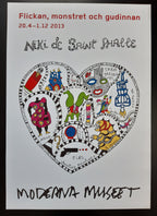 Niki de Saint Phalle original art Poster - 27.6"×39.4" (70×100cm)