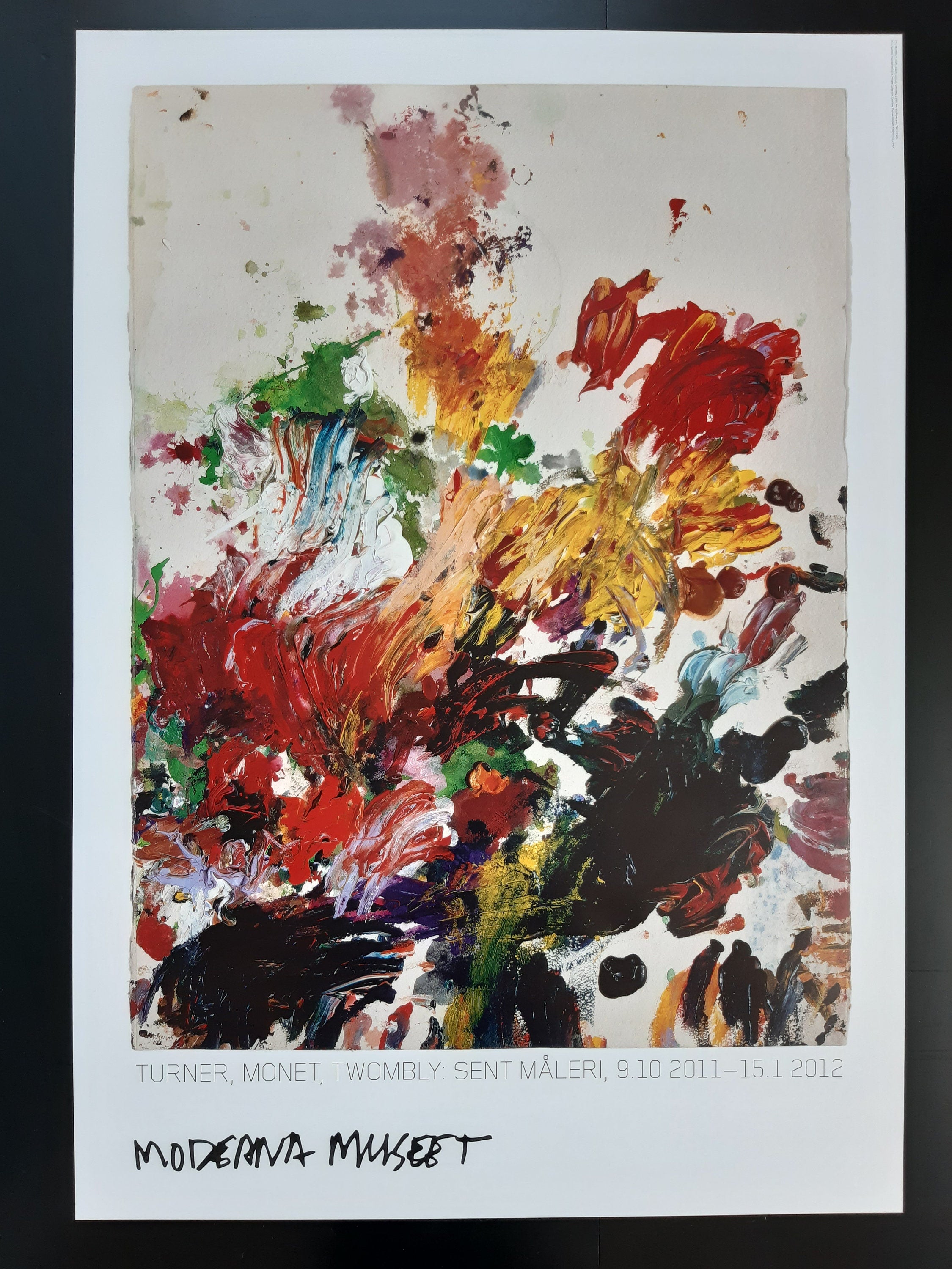 Cy Twombly Kunstausstellungsplakat – 70×100 cm (27.6"×39.4")