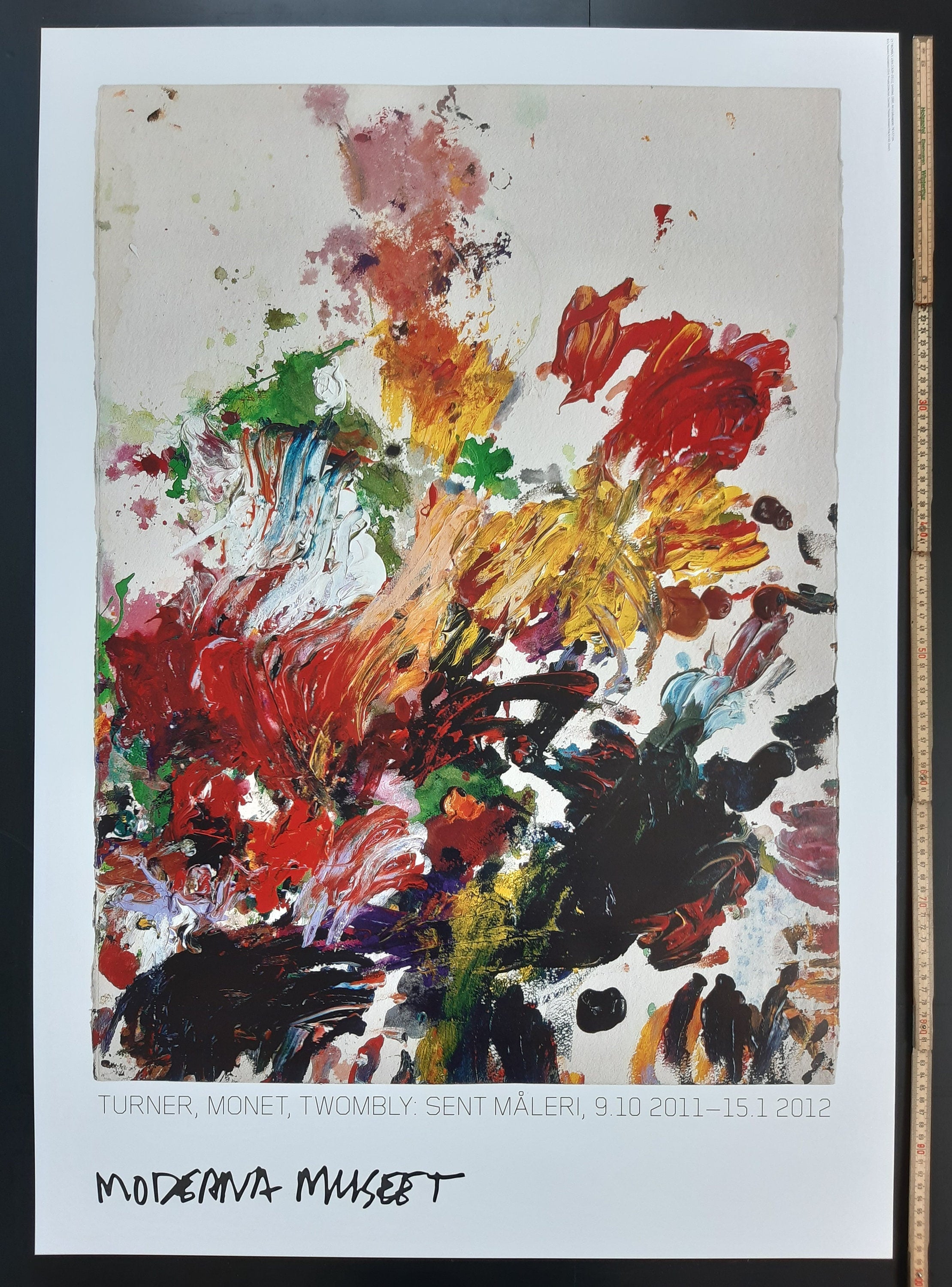 Cy Twombly Kunstausstellungsplakat – 70×100 cm (27.6"×39.4")