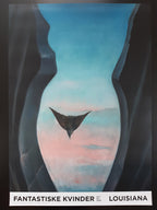 Jane Graverol Plakat zur Kunstausstellung – 59 × 84 cm