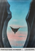 Jane Graverol Plakat zur Kunstausstellung – 59 × 84 cm