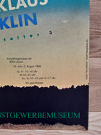Niklaus Stöcklin original art poster - 35.4"×50.4" (90×128cm)