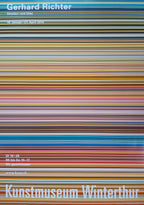 Gerhard Richter Museums-Ausstellungsplakat – 90×128 cm