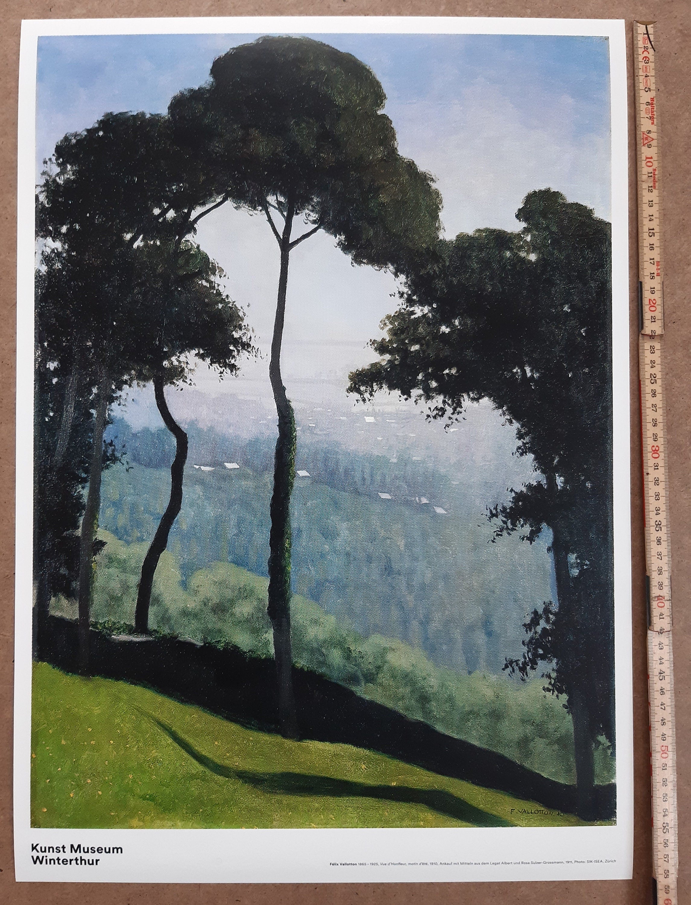 Felix Vallotton museum art print - 16.5"×22.8" (42×58cm)