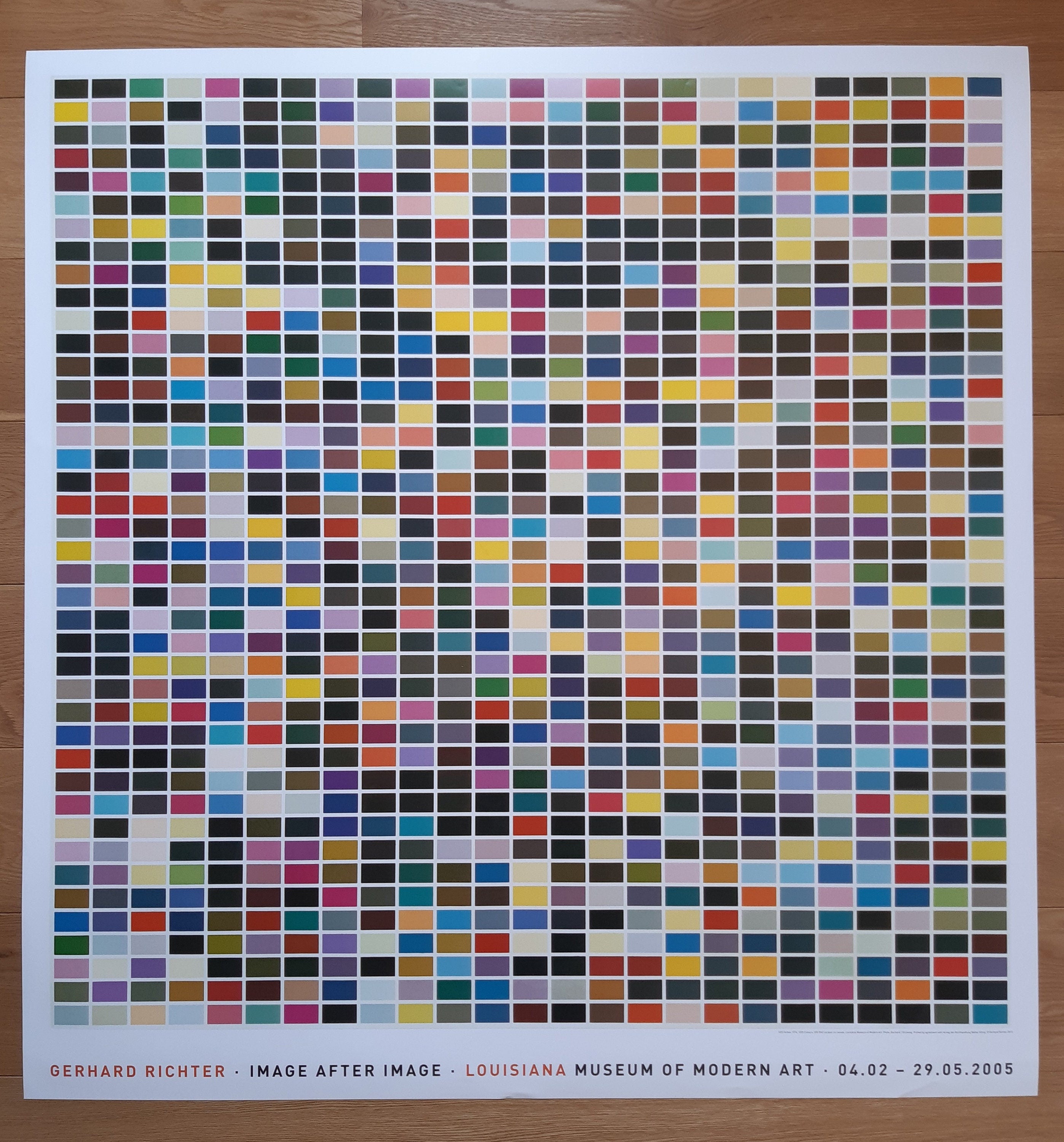 Gerhard Richter Kunstposter – 117 × 122 cm
