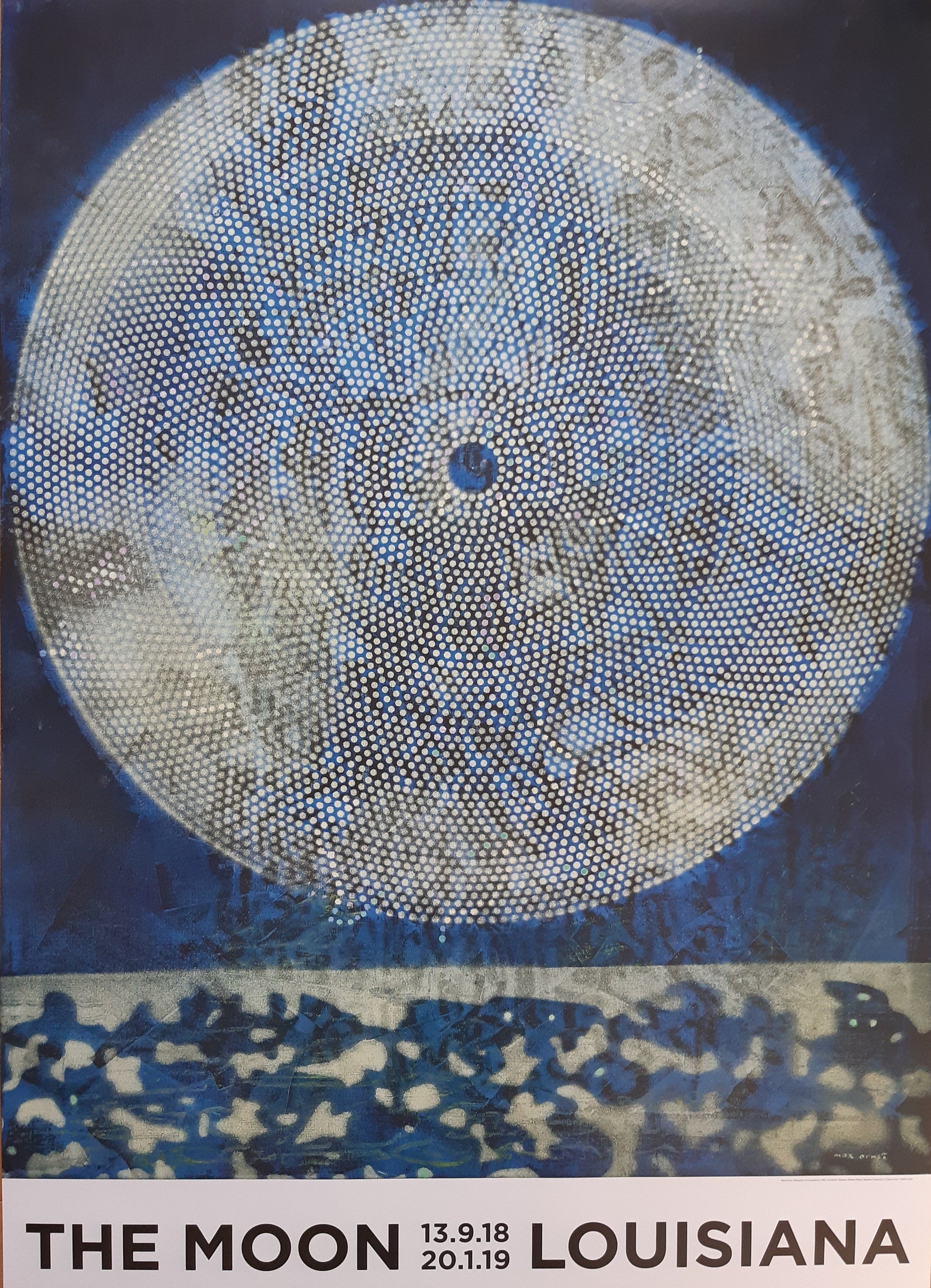 Max Ernst Original-Kunstposter, ungerahmt – 84 × 118 cm